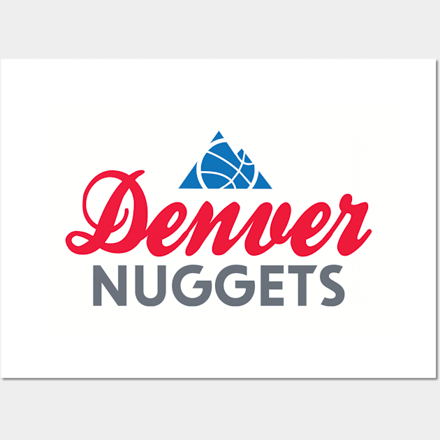 Denver Nuggets Coors Inspired Wall Art by monitormonkey